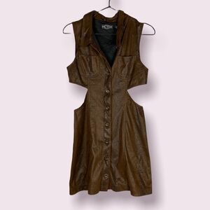 Evil twin cut out dress